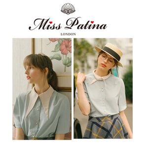 NWT Miss Patina London "Colette" Blouse // Size 14 UK